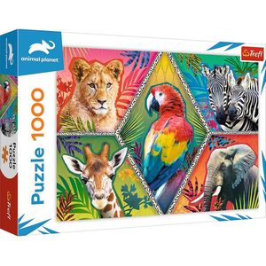 Exotische dieren (1000 stuks) - Trefl Puzzel