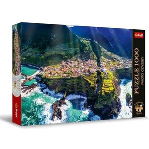 Trefl Premium Plus Quality - Puzzle Photo Odyssey: Madeira eiland, Portugal - 1000 stukjes, Unieke fotoserie, Perfect passende elementen, voor volwassenen en kinderen vanaf 12 jaar