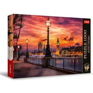Trefl Premium Plus Quality - Puzzle Photo Odyssey: Big Ben, Londen - 1000 stukjes, Unieke fotoserie, Perfect passende elementen, voor volwassenen en kinderen vanaf 12 jaar