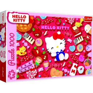 Trefl - Hello Kitty - Puzzel 1000 stukjes - kerstpuzzel voor volwassenen en kinderen vanaf 14 jaar