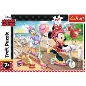 Puzzel Minnie Mouse 200 stukjes (Strandthema)