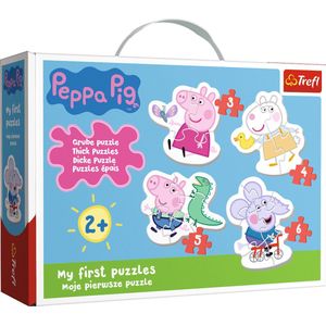 Trefl Baby puzzel Peppa Pig 3/4/5/6T