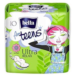 BELLA For Teens Ultra Relax maandverband voor meisjes 10 st