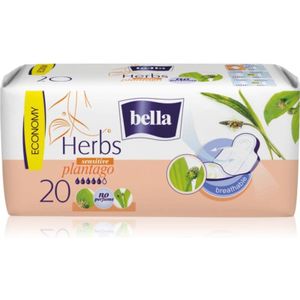 BELLA Herbs Plantago maandverband Parfumvrij 20 st