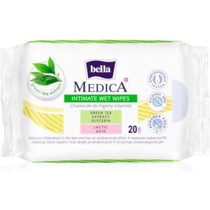 BELLA Medica - Green Tea Extract - Intieme Doekjes - 20 st