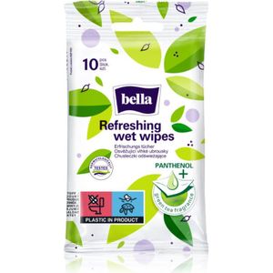 BELLA Refreshing wet wipes Verfrissende Vochtige Doekjes 10 st