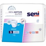 Seni - Active Plus - Incontinentie Broekjes - Wit - Huidvriendelijk - 10 Stuks