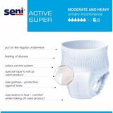 Seni Active Super Medium - 1 pak van 10 stuks