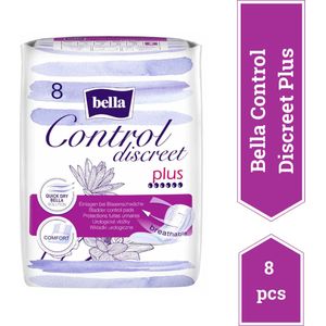 BELLA - Control Discreet Plus - Incontinentieverband - 8 st
