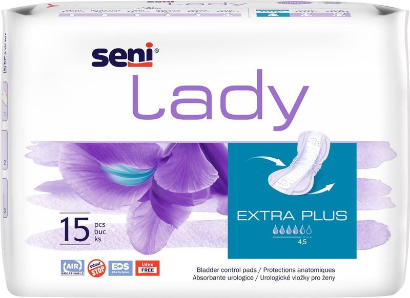 Seni Lady Extra Plus Incontinentieverband (15 stuks)