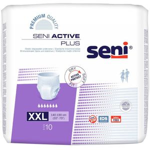 Seni - Active Plus - Incontinentiebroekje - Wit - Voor Zware Incontinentie