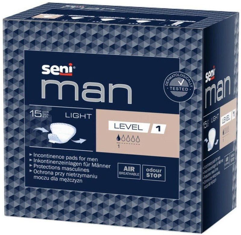 Seni Man - Anatomisch Verband - 15 Stuks - Latexvrij - Vochtwerend