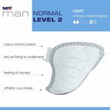 Seni - Man Incontinentieverband - Level 2 - Verpakking van 15 Stuks