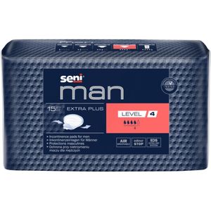 Seni Men - Incontinentiemateriaal - Light - Verpakking van 15 Stuks