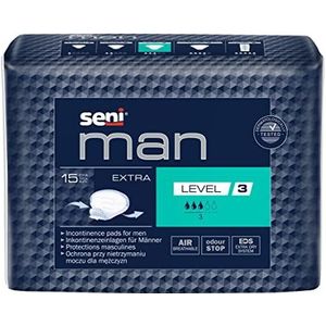 Seni Man Extra Level 3 - Incontinentieverband - 16 pakken van 15 stuks