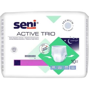 Seni Active Trio Medium - 8 pakken van 10 stuks