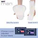 Seni Men - Incontinentieverband - Licht - 15 Stuks - Anatomische Pasvorm