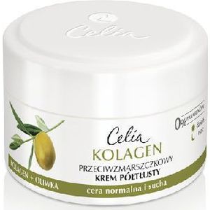 Celia Collage series Semi-fat cream against wrinkles skin normal en dry Oil 50 ml
