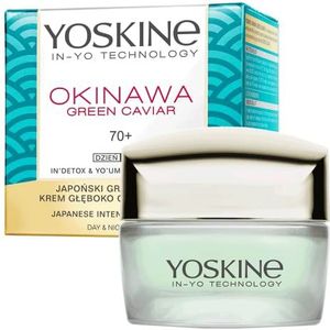 Yoskine gezichtscrème Okinawa groen Caviar 70+ hersteller 50ml