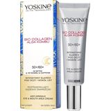Bio Collageen Kombu Alga 50+/60+ Intensieve Bio Crème voor de ogen en rond de mond voor diepe rimpels dag en nacht 15ml
