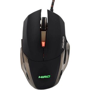 Hiro - Aero v2 - Muis - Zilver - Bedraad