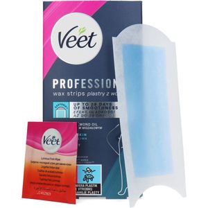 Veet Professional Sensitive Skin Wax Ontharingsstips voor Gevoelige Huid 12 st