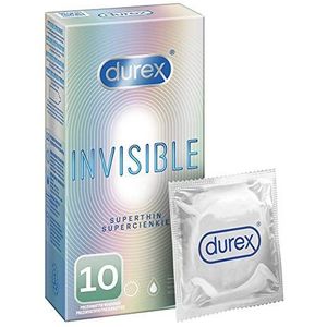 Durex Invisible Regular Fit Condooms - 10 stuks