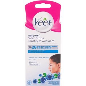 Veet Professional - Wax Ontharingsstrips - Gevoelige Huid - 20 st