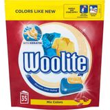 Woolite Wasmiddel Mix Colors Capsules Do Prania Color 35 Wasbeurten Xl