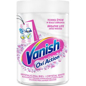 Vanish - Oxi Action - Crystal White - Whitening Booster Poeder - Vlekverwijderaar voor witte was - 625g