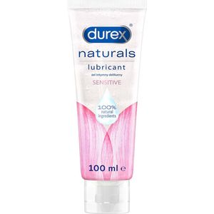 Durex - Naturals Sensitive - Intieme Gel - 100 ml - Natuurlijke Ingrediënten