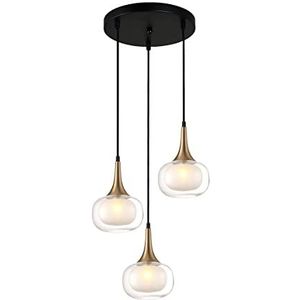 Italux Konila Moderne hanglamp met 3 lichtclusters, G9