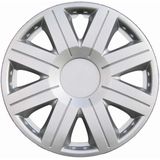 Cosmos - Wieldoppen Set - Zilver/Grijs - Universeel 15 Inch