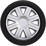 Cosmos - Wieldoppen Set - Zilver/Grijs - Universeel 15 Inch