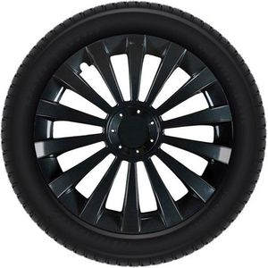 Wieldoppen set - 13 inch - Meridan zwart