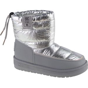Big Star Kid's Shoes KK374218, voor meisje, Zilver, Sneeuw laarzen,Laarzen, maat: 30