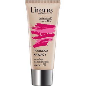 Lirene - Vitamin E - Foundation - 25 Tanned - 30 ml