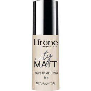 Lirene - City Matt - Foundation - Tint 204 Natural - 30 ml