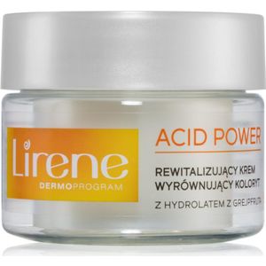 Lirene Acid Power Revitaliserende Crème  voor Egalisatie van Huidtint 50 ml