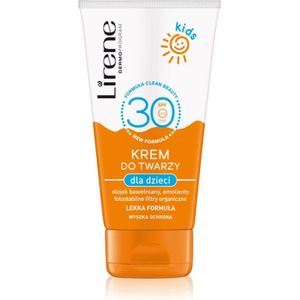 Lirene Sun care Zonnebrandcrème voor Gezicht voor Kinderen SPF 30 50 ml