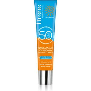 Lirene Sun care Hydraterende en Bescherming Dagcrème voor het Gezicht SPF 50 40 ml