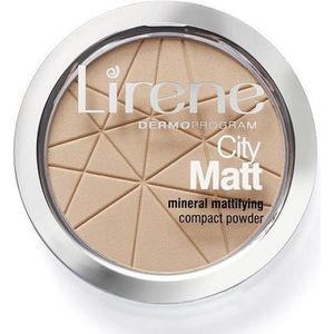 Lirene - City Matt - Poeder - Tint 02 Natural - 9 gr