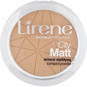 Lirene - City Matt - Poeder - Tint 03 Beige - 9 gr
