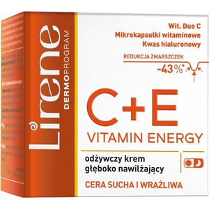 Lirene - Vitamin Energy C+E - Gezichtscrème - 50 ml
