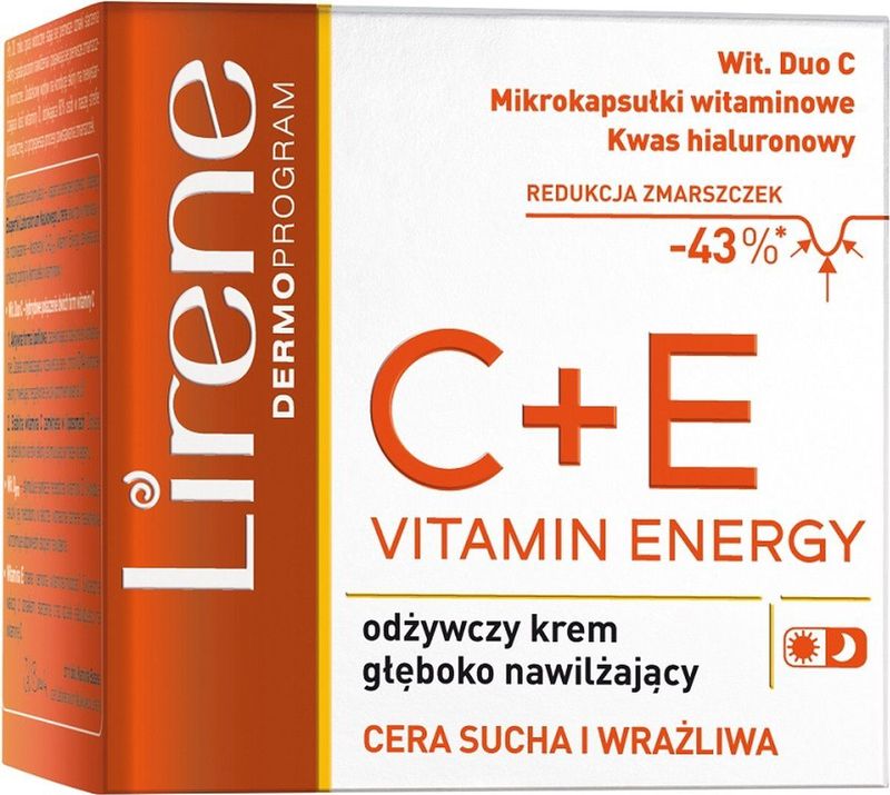 Lirene - Vitamin Energy C+E - Gezichtscrème - 50 ml