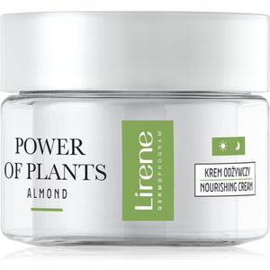 Lirene Power of Plants Almond Voedende Crème voor Herstel van Huidstevigheid 50 ml