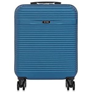 OCHNIK Koffer | hardshell koffer | materiaal: ABS | Model: WALAB-0040 | 4 wielen | hoge kwaliteit, marineblauw, Small, Koffer