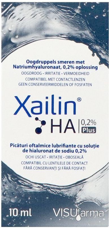 Xailin - HA 0,2% - Oogdruppels - 10 ml