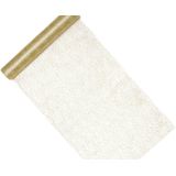 Tafelloper - Goud - Vezelstof - 0.36x9m