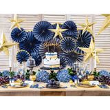 Naamkaartjes Wit Goud Lijst 9,5cm 10st